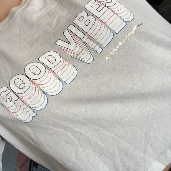 spiritual gangster NWT good vibes graphic tee - Picture 5 of 6